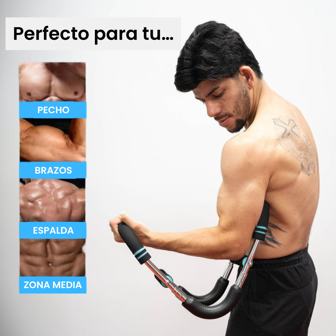 Barra de Entrenamiento Master-Rig™-El sistema de tensión mecánica que rescata tu productividad física desde casa