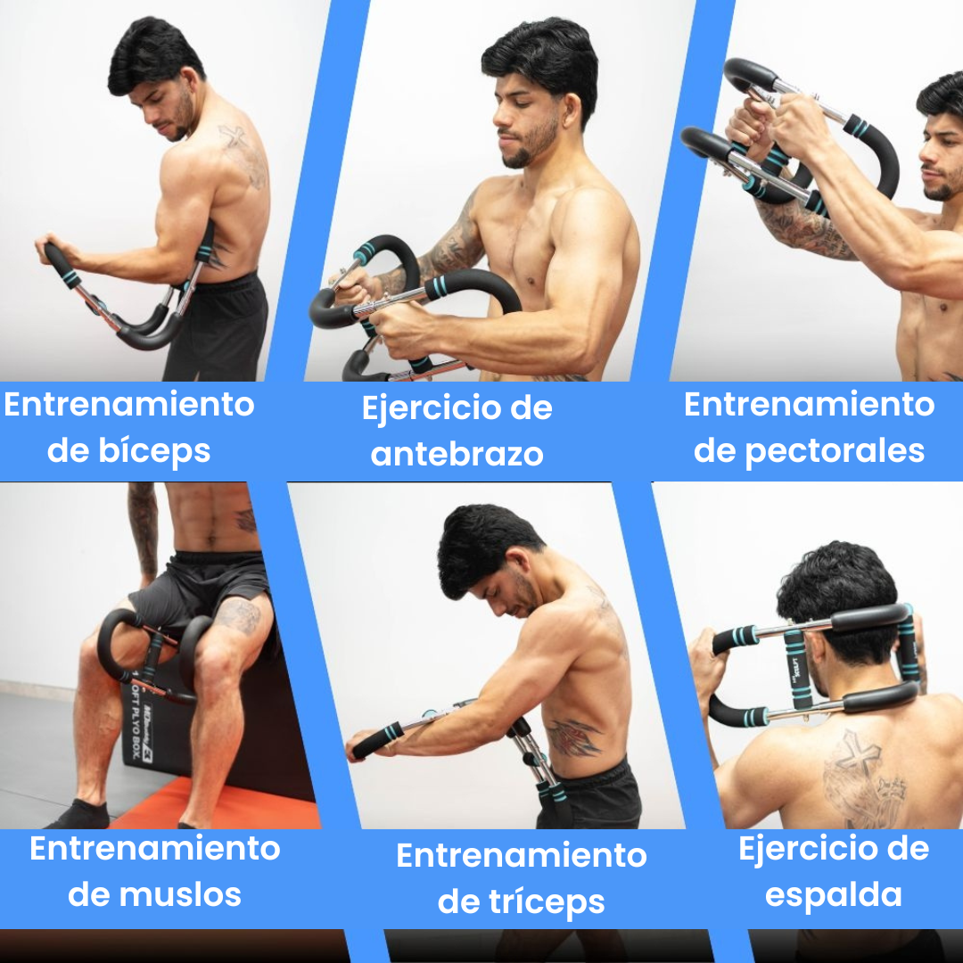 Barra de Entrenamiento Master-Rig™-El sistema de tensión mecánica que rescata tu productividad física desde casa